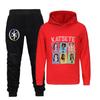 KATSEYE Retro Clothes Kids Fashion Beautiful Chaos Hoodie Pants 2pcs Set Toldder Girls Outfits Boys Tracksuits Children's Sets