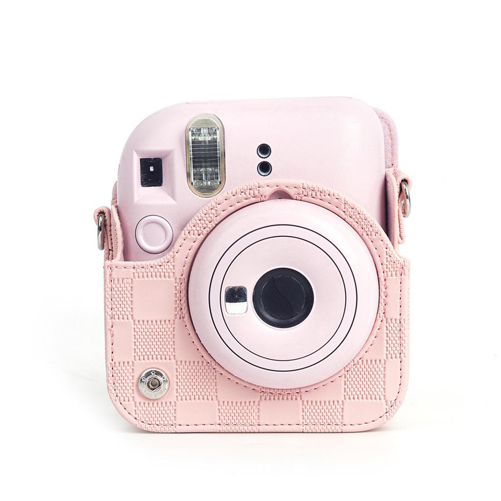 Tragbare Kameratasche, kleine Kameratasche, Kamera-Umhängetasche, PU-Geldbörse, modisches Muster, Kameratasche für Mini12-Kameras