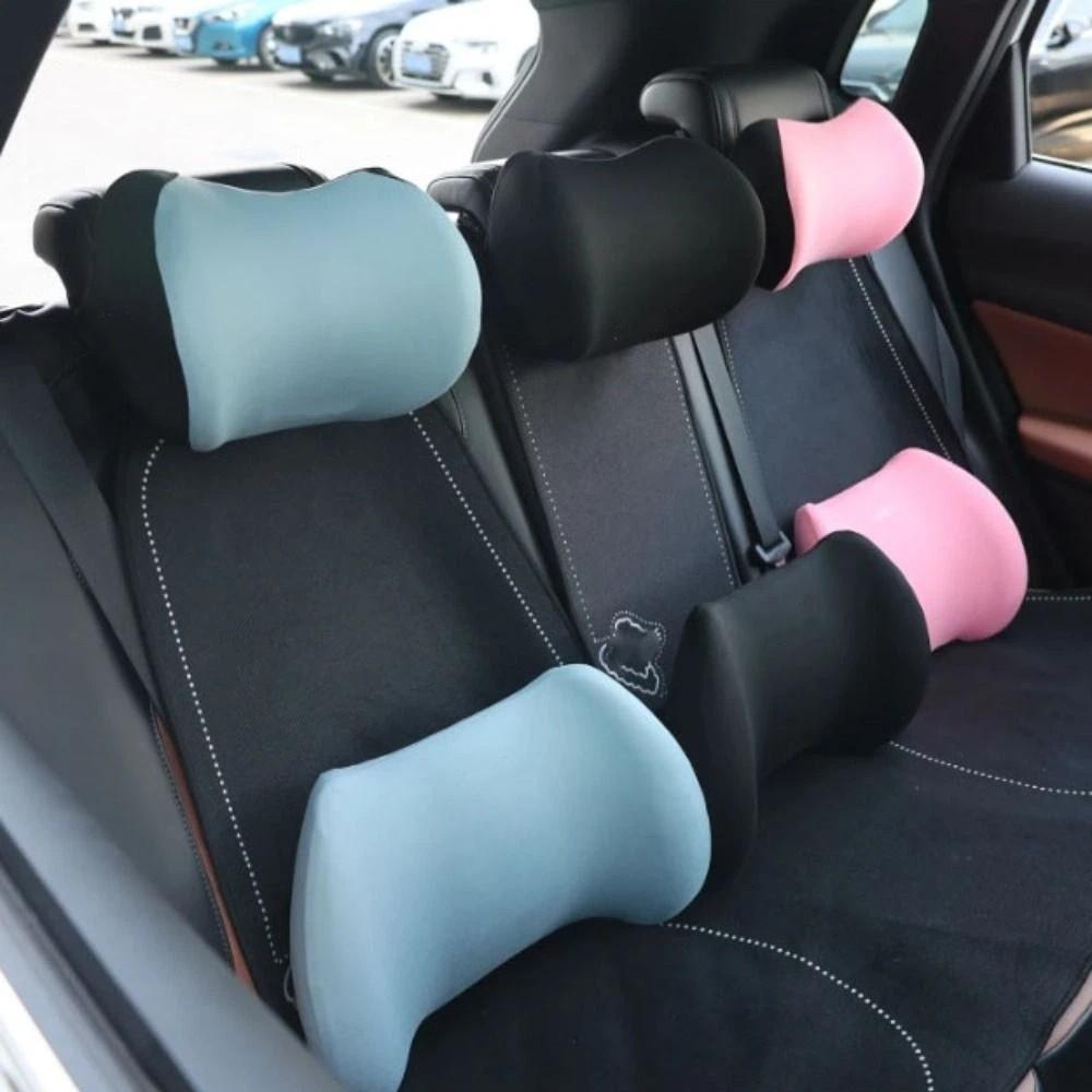 Memory Cotton Car Neck Pillow Soft Neck Rest Cushion Decorations Car Headrest  Universal