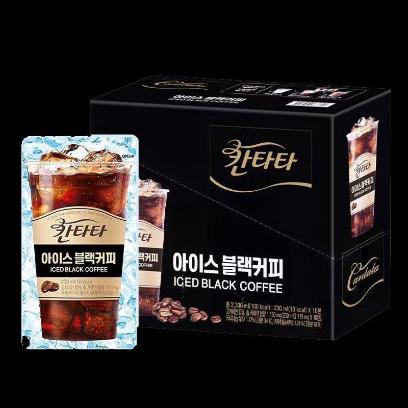 Lotte Cantata Black Coffee Drink