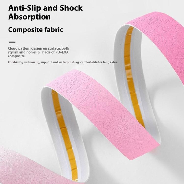 2Pcs Comfortable Bikes Handlebars Tape Anti Vibration Wrap Nonslip Bicycles Handlebar Tape Wrap Cycling Accessories