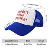 Respektiere deine Mutter Baby Harrys Styles Zusammen Zusammen Tour Netz-Sonnenhüte Wandern Angeln Snapback-Kappe Damen Unisex Hüte