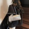 Premium feeling hand carry underarm bag women's Korean version trendy fashion bow shoulder bag simple women's bag wholesale