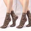 Elegantní dámské síťové ponožky s leopardím vzorem – 1 balení: Lehký, odolný a měkký, pozvedněte svůj styl a pohodlí