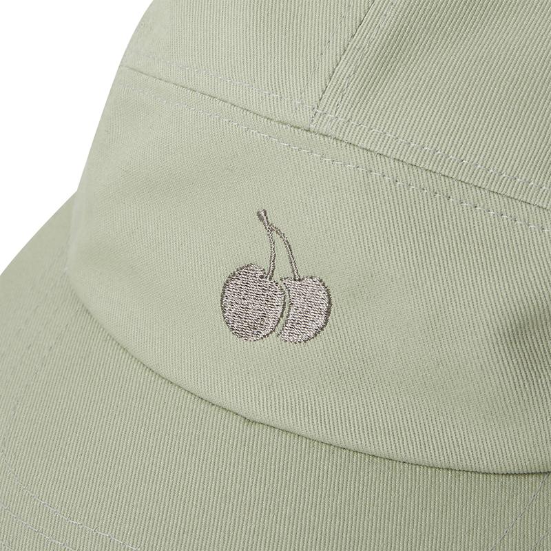 KIRSH Mono Cherry Logo Camp Cap [Light Khaki]