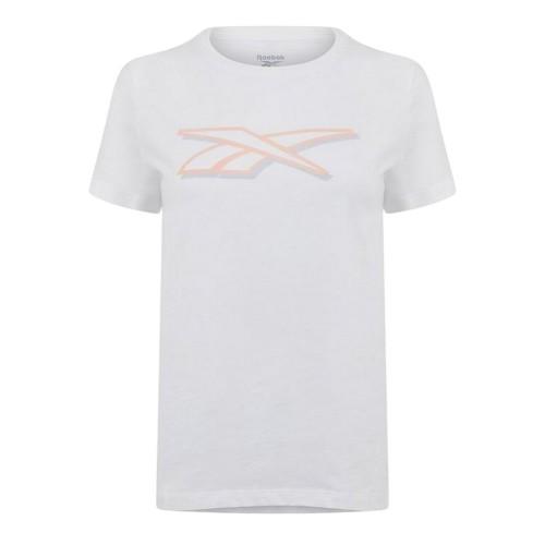 Reebok Womens/Ladies Logo Regular T-Shirt