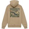 Puma X Monster Hunter Wilds Collaboration FW25 With Back Print New Egedora Pattern Loose Warm Pullover Hoodie Long Sleeve Sweatshirt 636484-55