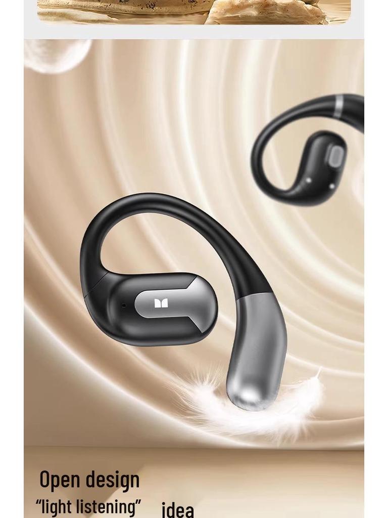 Monster AC317 Open-Ear Bluetooth Headphones: Ear-Hook Style, Noise Cancelling, Superior Sound, Extended Battery Life