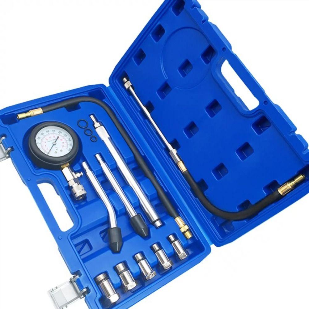 Multifunctional Car Pressure Gauge Set Professional EngineCompression Meter  Motorcycle