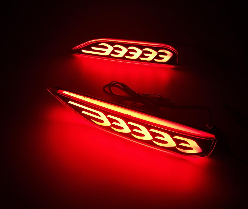 Car LED Rear Fog Lamp Brake Light Bumper Light Auto Lamp Reflector for Mitsubishi Xpander 2017 2018 2019