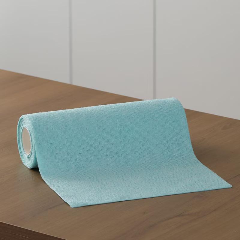 Panno per piatti usa e getta, Rotolo di asciugamani in microfibra, Panno pulizia strappabile a mano, Asciugamano in microfibra riutilizzabile lavabile 1 Rotolo(20pcs) 20x20CM