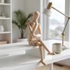 Hardwood Material Wooden Drawing Manikin Flexible Joints Human Figure Model  Art Sketching