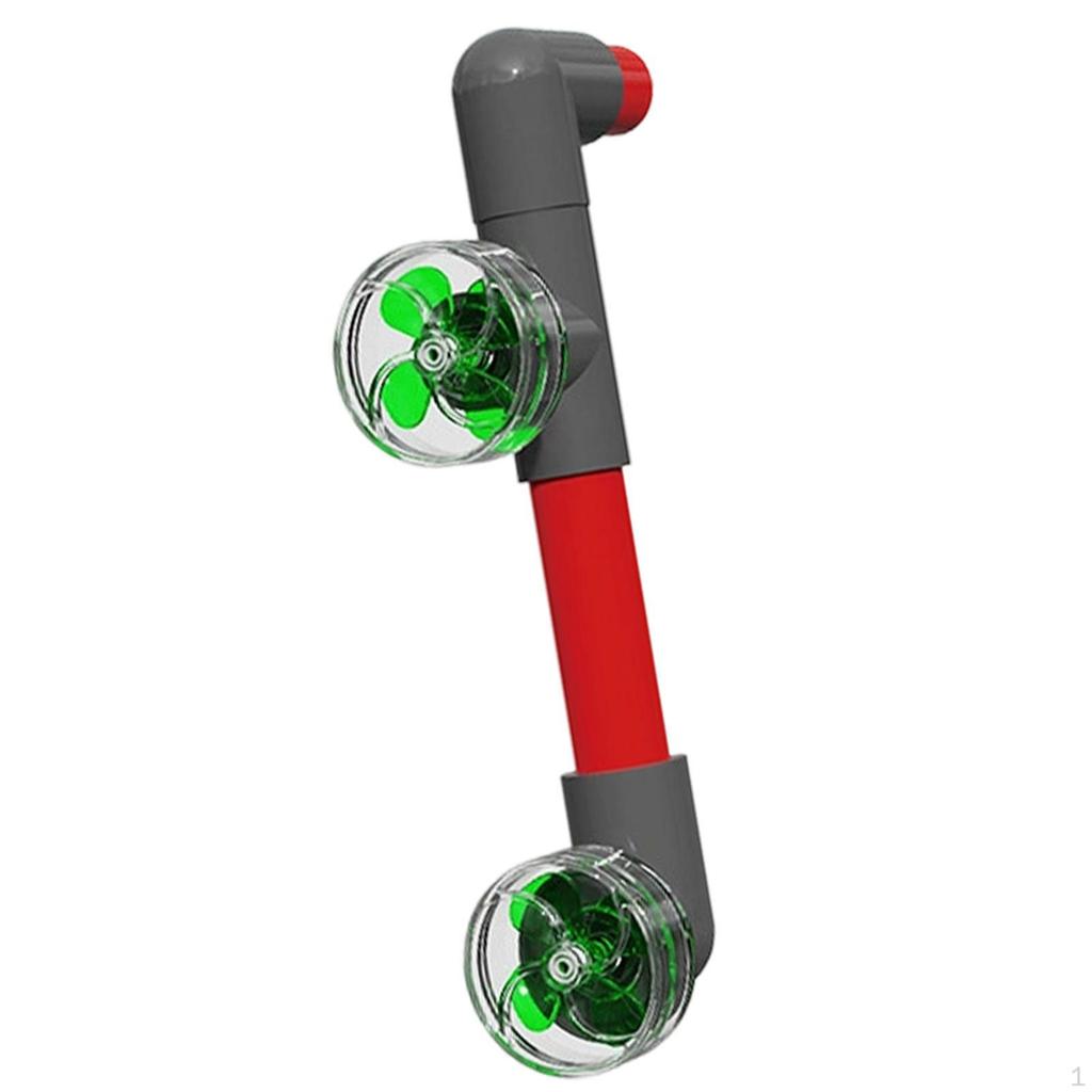 Aquarium Water Discharge Fan, Pipe Fittings Kit, Fish Tank Equipment, Accessories for Aquatic