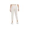 Nike Logo Print Solid Slim Fit Joggers Women Bottoms Off-White DM1612-104