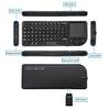 Mini-Funktastatur mit Touchpad, 2,4-G-Tastatur für PC, Notebook, Smart-TV, HTPC, Android-TV-Box, mechanische kabellose Tastatur, russische Buchstabentastatur