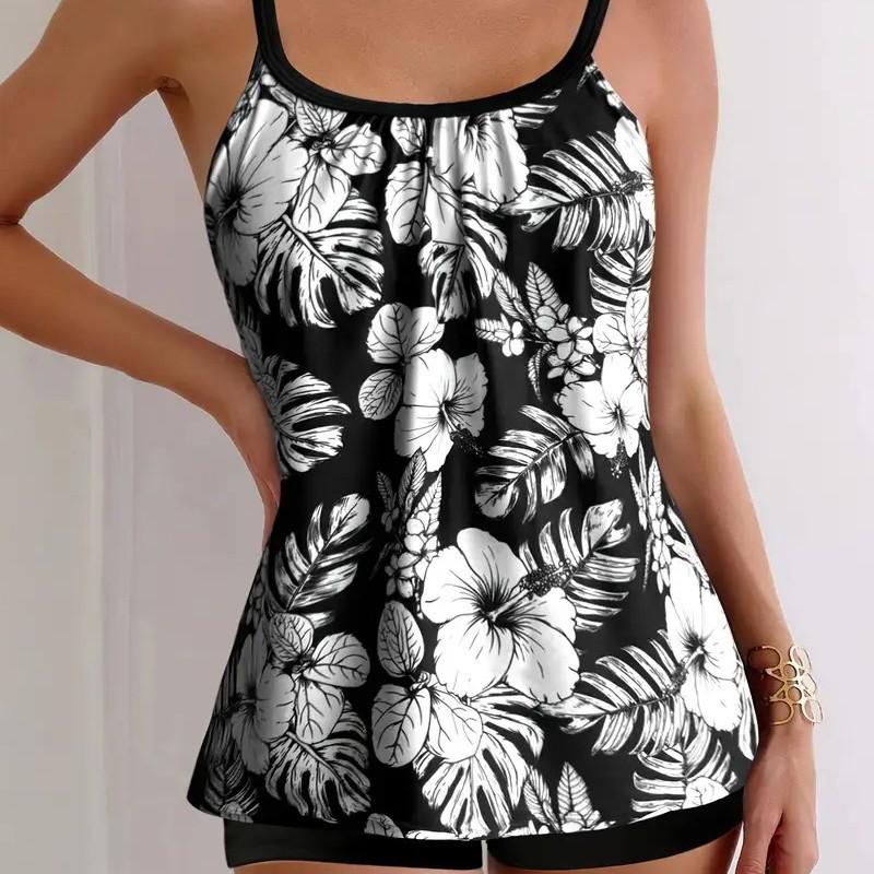 

2025 Европейский и американский женский раздельный сексуальный купальник с принтом - Пограничная мода, горячий товар Extra Large