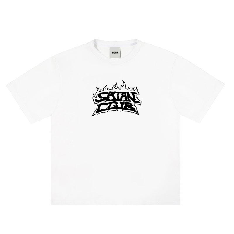 

Men TShirt 100 Cotton SCULL Graphic Gothic Vintage Harajuku Hip Hop Short Sleeve Tops Tees Streetwear Oversized Y2k Clothing S