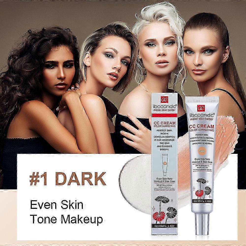 3X CC Cream con Centella Asiatica CC Cream Leggera Correttrice del Colore per Tono della Pelle Impeccabile e Luminosità
