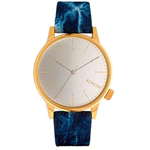 KOMONO Men's Unisex Wristwatch / WINSTON HERITAGE Indigo Denim