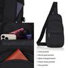 WildHorn Stylish Sling Crossbody Bag for Men,Chest Shoulder Bag for Men Women, Adjustable Strap for Commuting Travel Outdoor Activities
