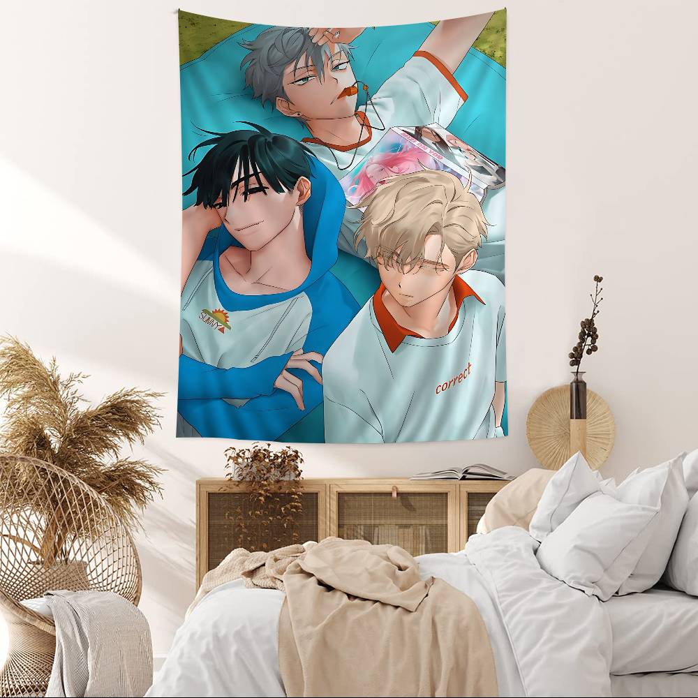 Anime ALIEN STAGE Cartoon Tapestry Wall Hanging Decoration Household Home Decor