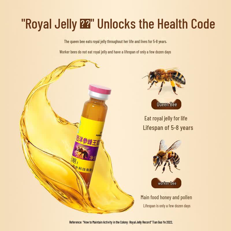 Tong Ren Tang Premium American Ginseng & Royal Jelly Oral Liquid