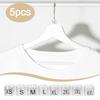 5Pcs Display Accessories Plastic Hanger Clothes Markers Label Ring Shape Size Markers Markers Hanger Tags Garment Sorting