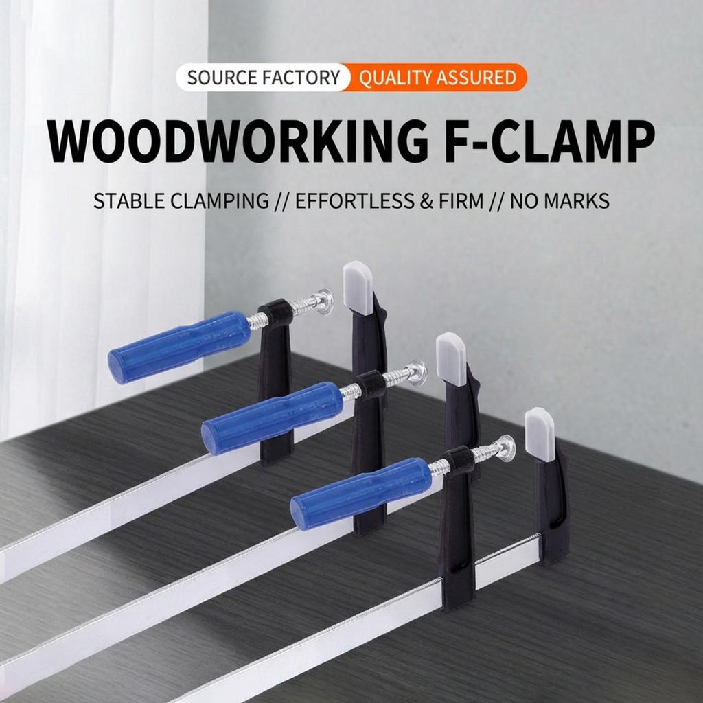 Woodworking F-Clamp Quick Release Clamp Tool for Workshop Furniture Making DIY Projects
