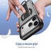 iPhone 17 Pro Max Hautgefühl Magnetischer D-Ring Halter Sturzsichere Hülle