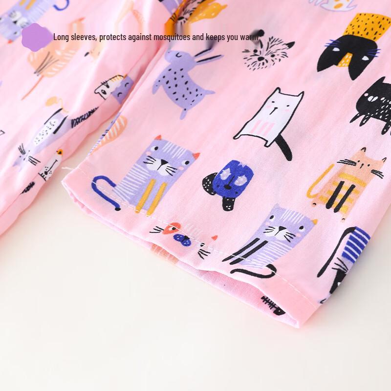 Girls' Summer Lyocell Blend Pajama Set