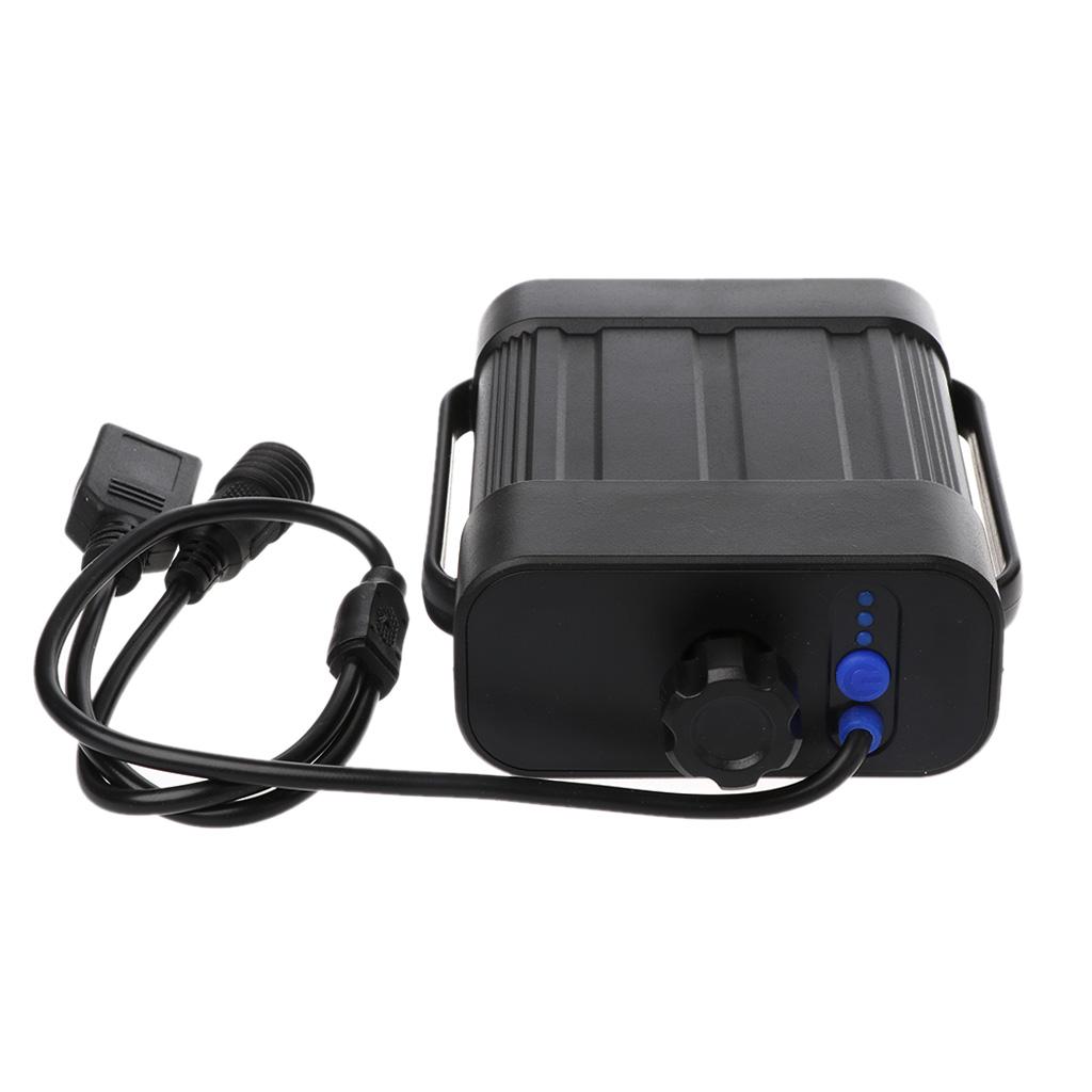 8.4V Rechargeable Battery Pack for Bicycle Lights & Headlamps IPX7 Battery Replacement 2 X 18650 Batteries Housing