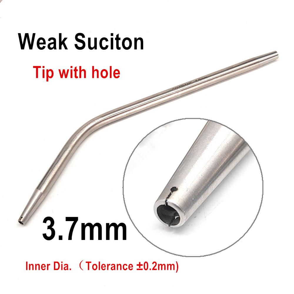 Aspirateur dentaire Ferguson Frazier Tube d'aspiration dentaire en acier inoxydable tube d'aspiration laboratoire chirurgical Tube dentiste outil