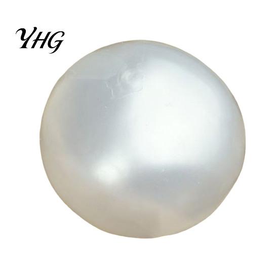 Clear Ball Squeeze Toy Shapeable Pearlescent Fidget Toy, Anxiety Relief Stress Reduction Accessories Fake Fruit Inside for Kids Adults