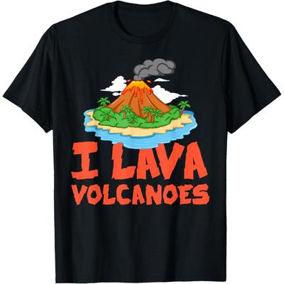 Vulkan Hawaii Geschenk Vulkanologie Nationalpark T-Shirt(1)