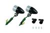POSH FAITH Aluminum Machined Turn Signal Bullet Type Narrow Short