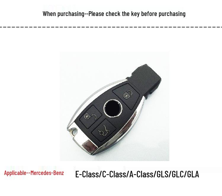 Mercedes TPU Soft Rubber Key Cover - Full Wrap Remote Control Smart Key Shell