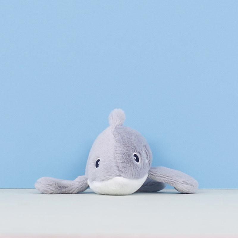 Cute Shark Plush Keychain Toy For Students Bag Decor Gift