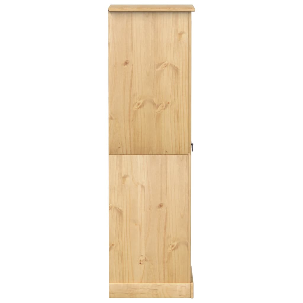 Corona Wardrobe 55 x 50 x 170 cm Solid Pine Wood