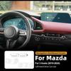 Mazda 3 BP -2024 için Araba Temperli TPU Cam Koruyucu Film GPS Navigasyon Ekran Koruyucu Ekran İç Aksesuarları