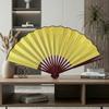 Folding Fan Chinese Style Summer 10inch Ancient Style Fan Men's Silk Cloth 2026 New Model Summer Bamboo Fan Hanfu Portable Fan