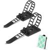 50 Packs Zip Tie Adhesive Mounts - Self-Adhesive Cable Clips Fasteners Cable Wire Clips - Cable Straps Tie Clamp Organizer - Cable Clamp Base Holders