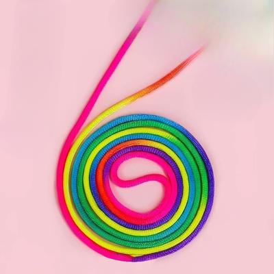 Kinder Blumen SeilStudent Regenbogenfarbenes Seil Blumenpflückseil Flechtseil Blumenseil Spielzeug