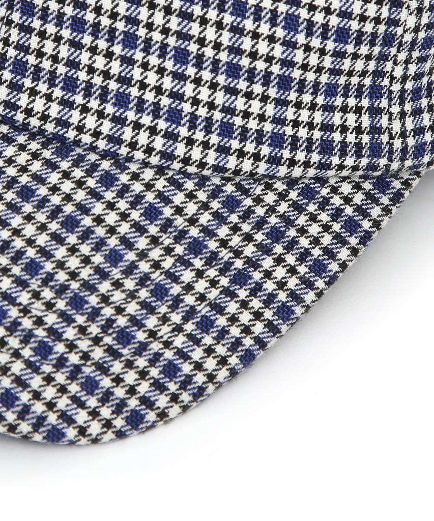 Eondeokeonteulol Check Pattern Ball Cap Pop Hound / Authentic Bb / Blue Check