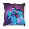 Coldplays Rock Band Pillowcase Soft Polyester Cushion Cover Gift Pillow Case Cover Chair Zippered 45*45cm