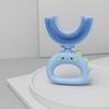 U-shaped Toothbrush Manual Easy To Use Cute Shape Soft Bristle Adorable Clean Silicone U-shaped Children Toothbrush for Child