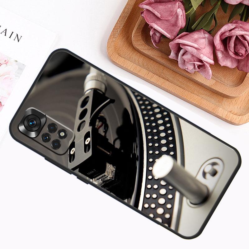 Vinyl DJ Record Art Case For Xiaomi Redmi Note 9 10 11 12 13 14 Pro 9S 10S 11S 12S Redmi 14C 13C 10C 12C Cover
