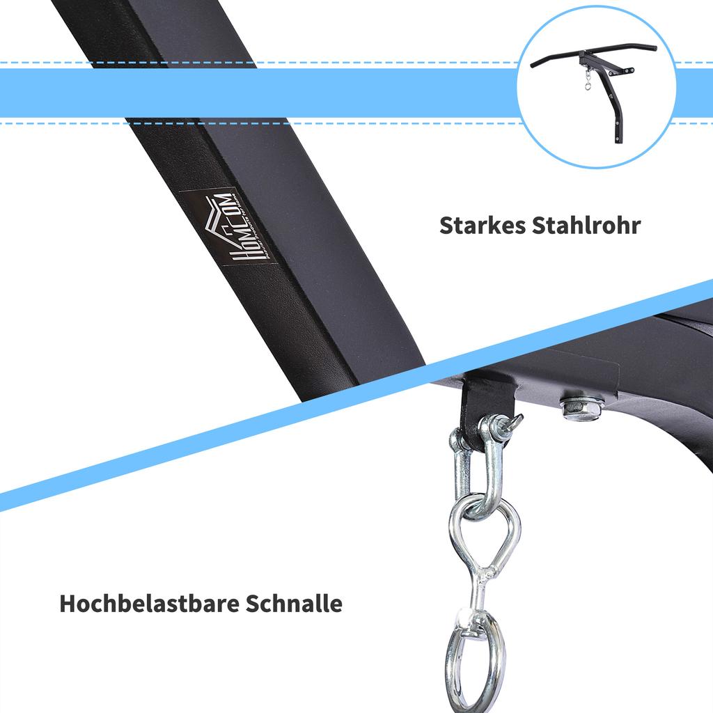Punching Bag Wall Mount, Punching Bag Sandbag Bracket, Load Capacity, Steel, Black, 93 X 47 X 51 Cm