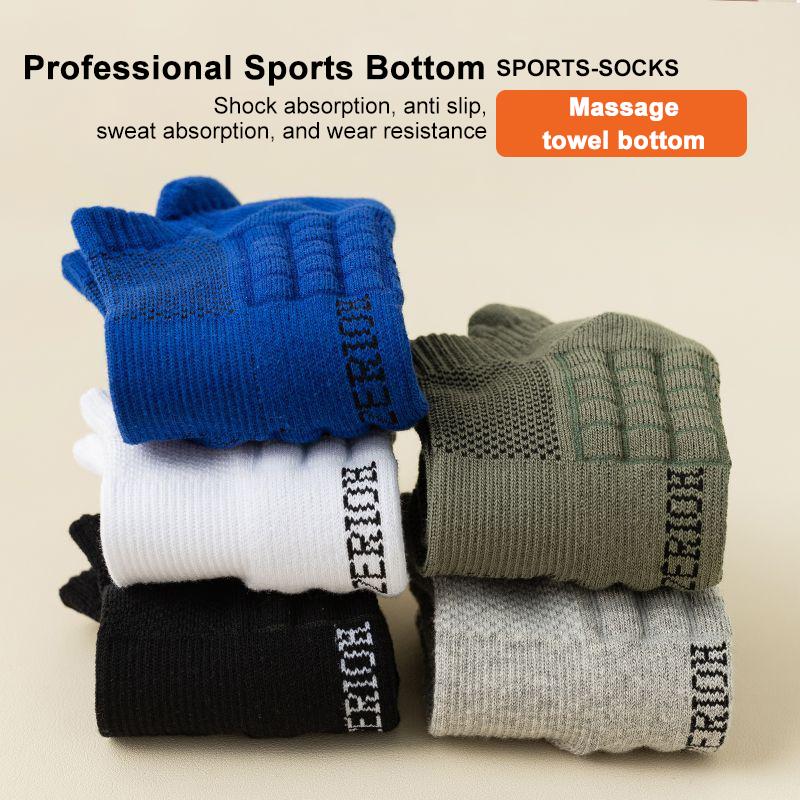 Meias de Verão Respiráveis para Homem Tendência Levantamento de Orelha Basquetebol Meias Curtas para Homem Absorção de Suor Meias Respiráveis de Verão