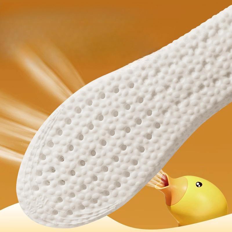 3pair Triple Double Warm Insoles Thickened in Autumn and Winter Antibacterial and Deodorant Sports Shock Absorption Soft Elastic