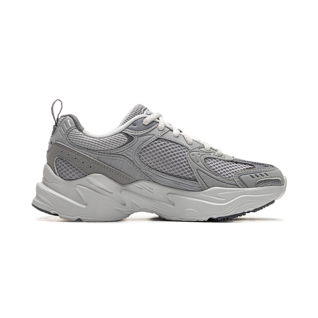 New LiNing Meteor 2K Cushioning Slip Resistant And Abrasion Resistant Low Top Running Shoes Women's Gray AGCU358-4